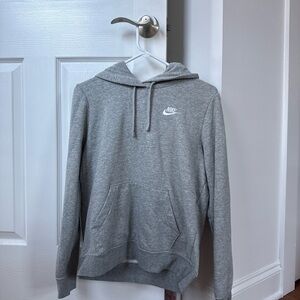 Nike Men's Heather Gray Pullover Hoodie